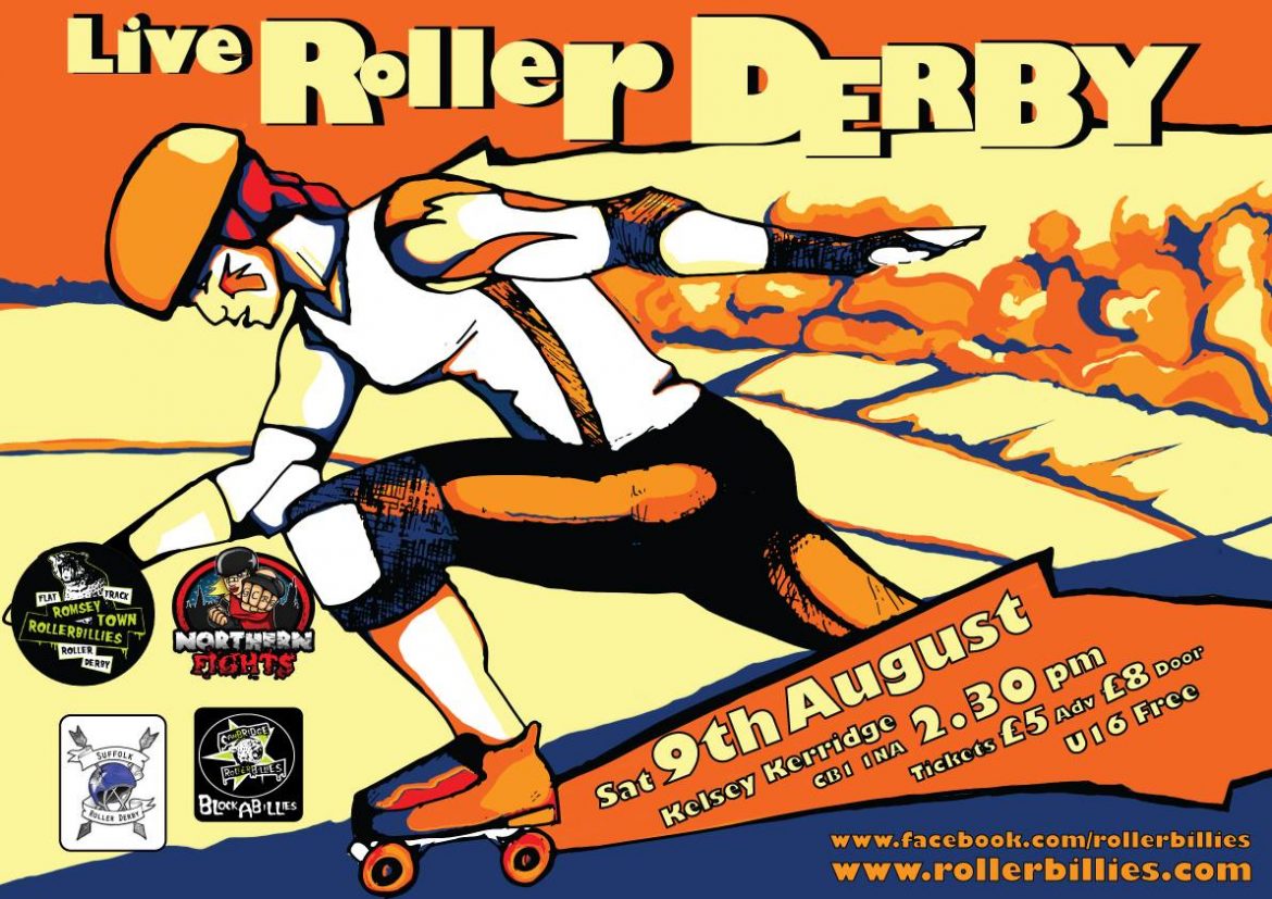 Live Roller Derby in Cambridge