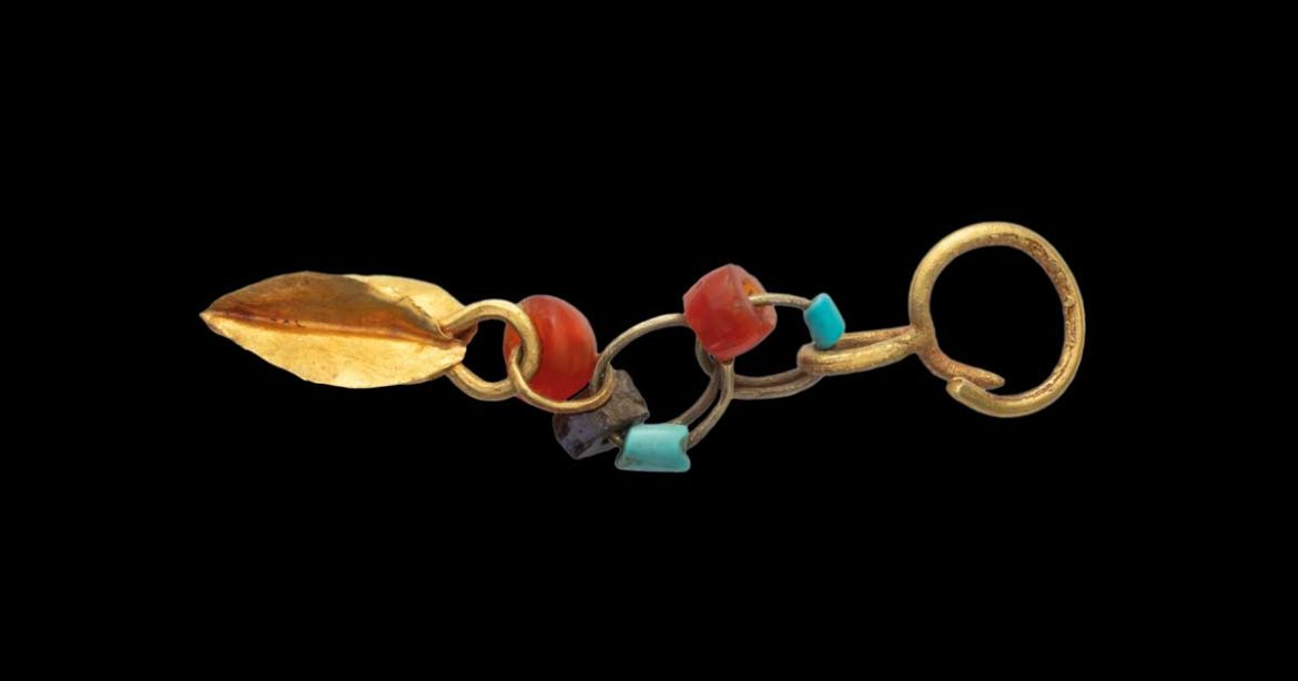 Fitzwilliam Museum Kazakh Steppe earring