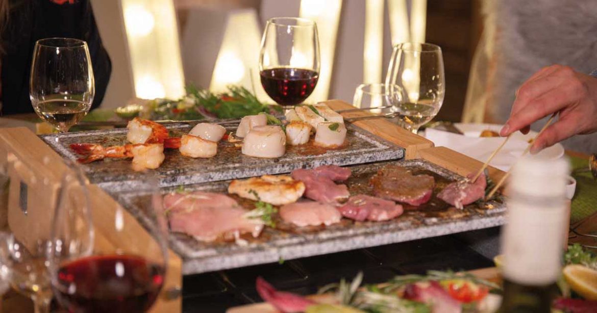 Dinner at the Gonville Hotel