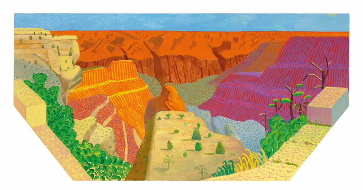 David Hockney's "Grand Canyon I"