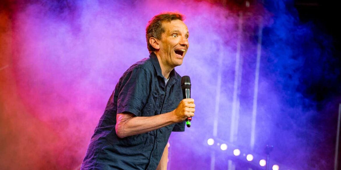 Henning Wehn at Cambridge Comedy Garden