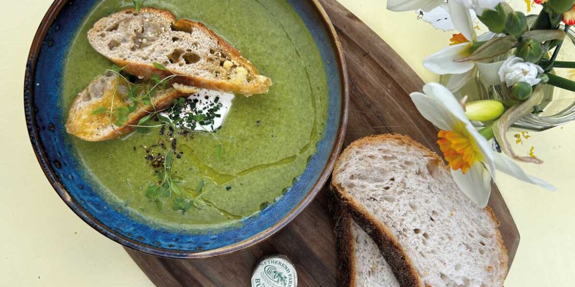 Recipe: Asparagus & Pecorino Soup
