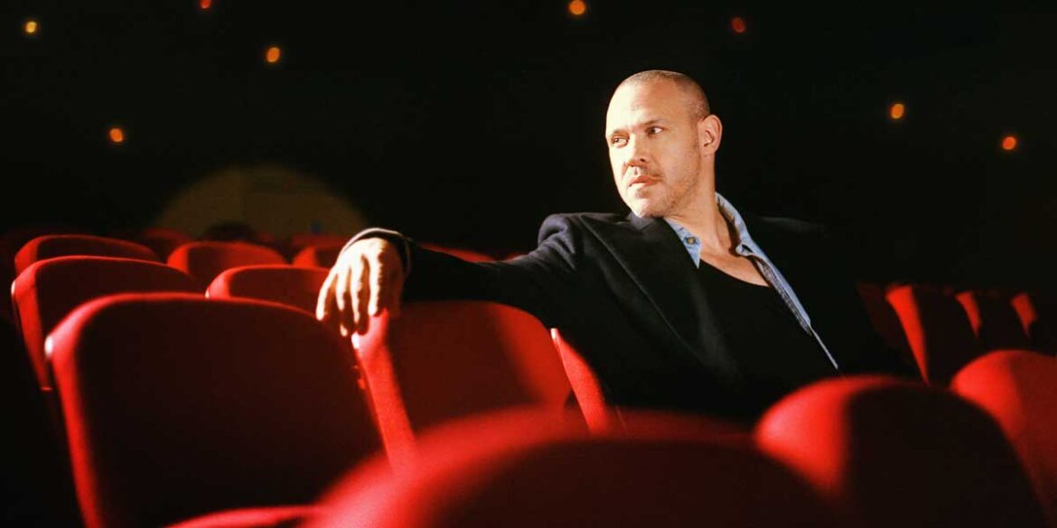 Will Young sat in theatre