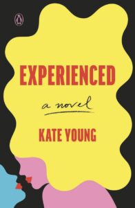 The front cover of a book called Experienced, which shows a blond outline kissing another person